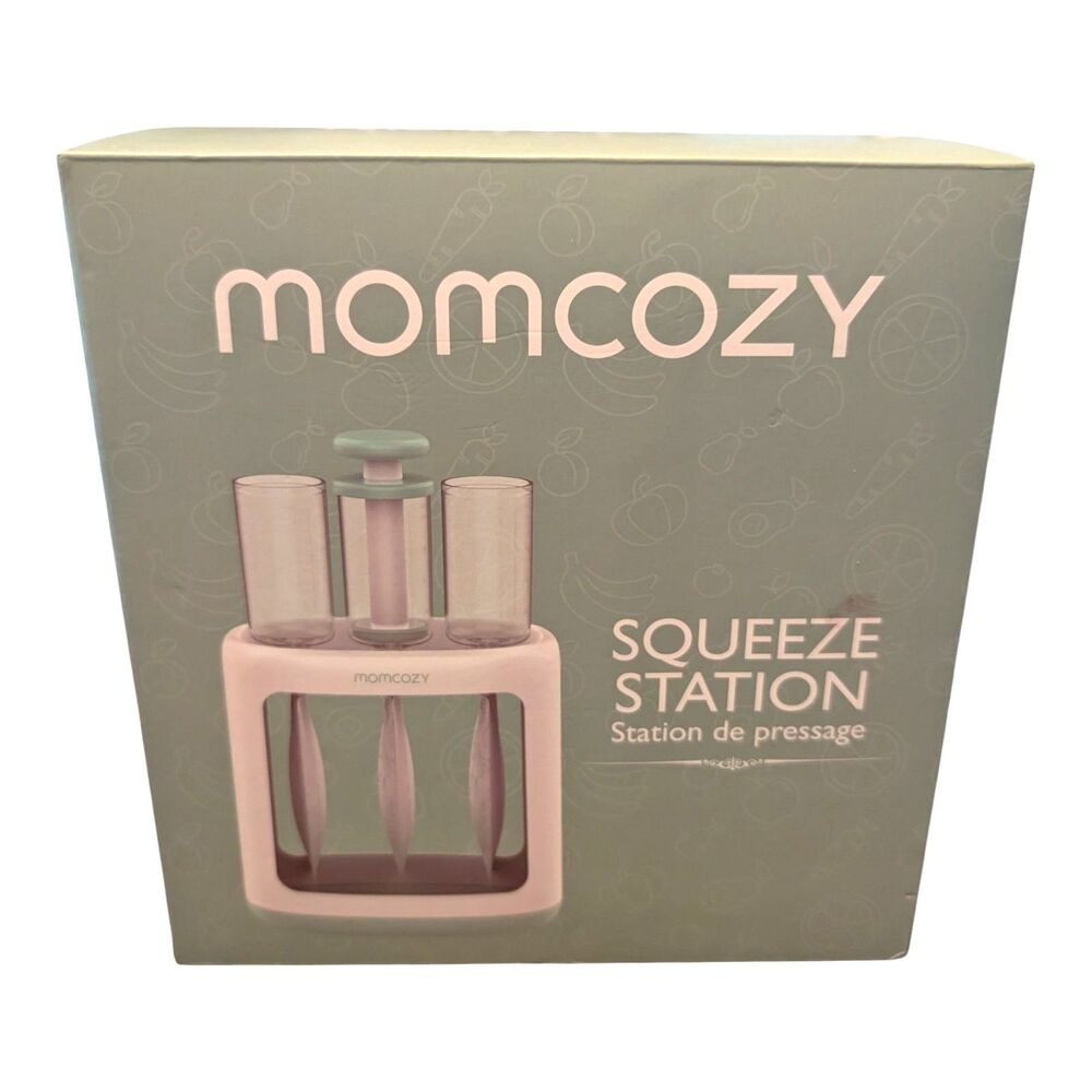 Momcozy Squeeze Station Baby Food Maker Pouch Filler Bonus Pack Of Food Pouches